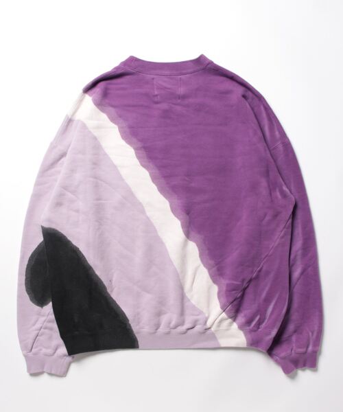 NOMA t.d. | ハンドダイ プルオーバーウェット PURPLE MEN