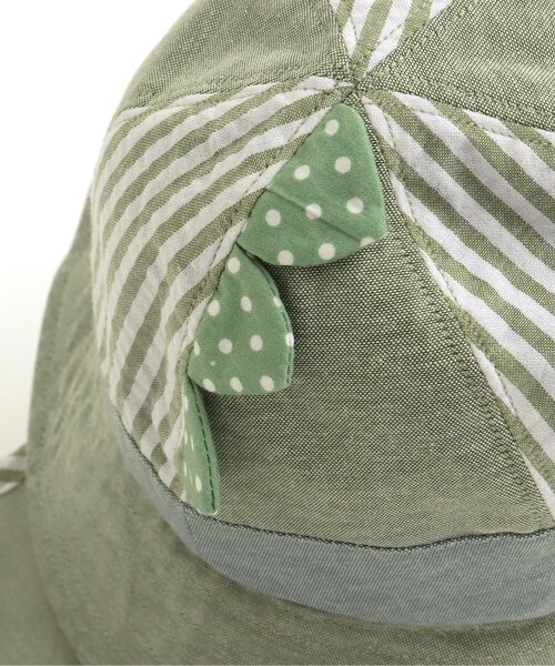 BIT'Z（ビッツ）の「日よけハット（ハット・キッズ・ブルー/カーキ/ブラック・48/52/50/54）」の9枚目の写真