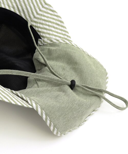 BIT'Z（ビッツ）の「日よけハット（ハット・キッズ・ブルー/カーキ/ブラック・48/52/50/54）」の12枚目の写真