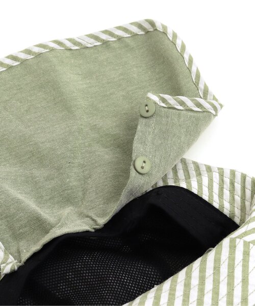 BIT'Z（ビッツ）の「日よけハット（ハット・キッズ・ブルー/カーキ/ブラック・48/52/50/54）」の13枚目の写真