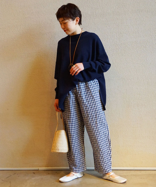 美品 2022SS JOURNAL STANDARD LUXE ジャーナルスタンダードラックス ドライテンジククルーネックベスト/ブラック【2400013371650】 クラシックテンジク クルーネックT（Tシャツ／カットソー）｜journal