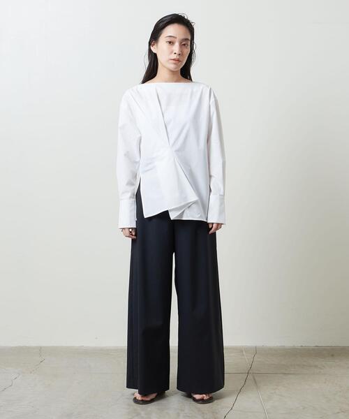 洗える MARW UNITED ARROWS アローズ ブラウス L ライラック ライラック｜ユナイテッドアローズ公式通販 - UNITED ARROWS ONLINE