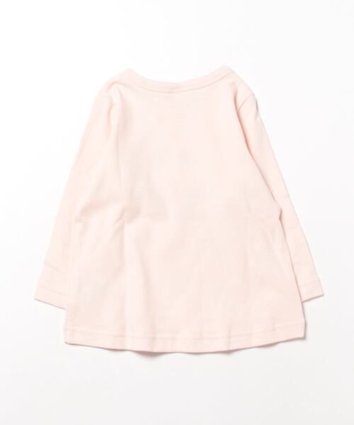 petit main(プティマイン)の「【プティプラ】GIRLS長袖Tシャツ(Tシャツ/カットソー・キッズ・イエロー/ラベンダー/レッド/ライトピンク/サックスブルー/アイボリー/オフホワイト/ネイビー・100cm/120cm/80cm/90cm/130cm/110cm)」の9枚目の写真