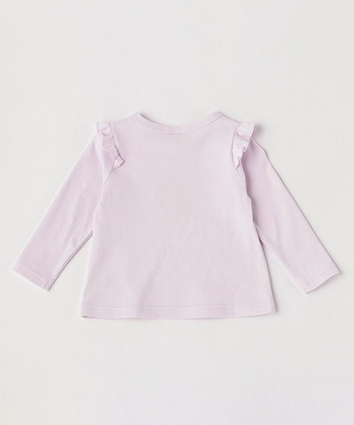 petit main(プティマイン)の「【プティプラ】GIRLS長袖Tシャツ(Tシャツ/カットソー・キッズ・イエロー/ラベンダー/レッド/ライトピンク/サックスブルー/アイボリー/オフホワイト/ネイビー・100cm/120cm/80cm/90cm/130cm/110cm)」の18枚目の写真