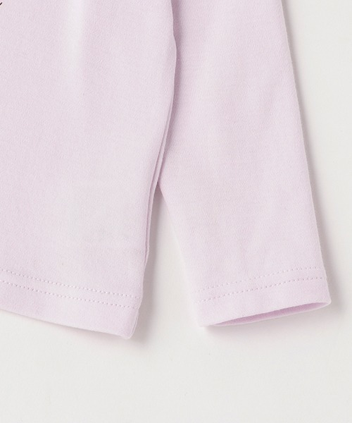 petit main(プティマイン)の「【プティプラ】GIRLS長袖Tシャツ(Tシャツ/カットソー・キッズ・イエロー/ラベンダー/レッド/ライトピンク/サックスブルー/アイボリー/オフホワイト/ネイビー・100cm/120cm/80cm/90cm/130cm/110cm)」の22枚目の写真