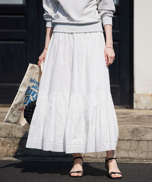 SLOBE IENA（スローブイエナ）の「《追加2》コットンレースギャザー