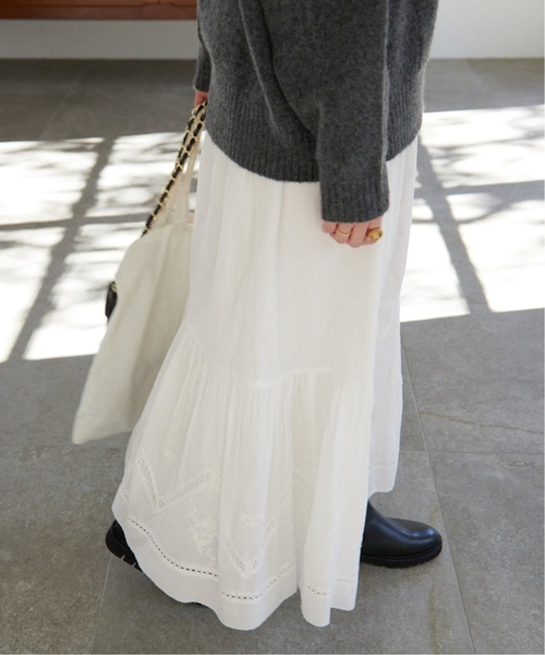 SLOBE IENA（スローブイエナ）の「《追加2》コットンレースギャザー