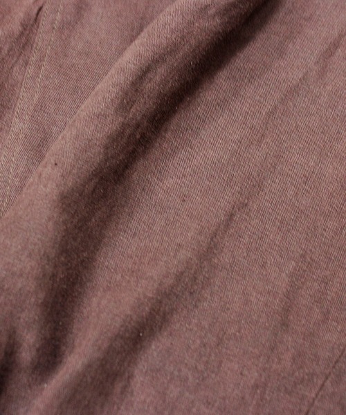 Fizz（フィズ）の「【Fizz/フィズ】　リネンレーヨンマキシ丈サロペットスカート（サロペット/オーバーオール・レディース・ベージュ/ネイビー/ブラウン・M）」の9枚目の写真