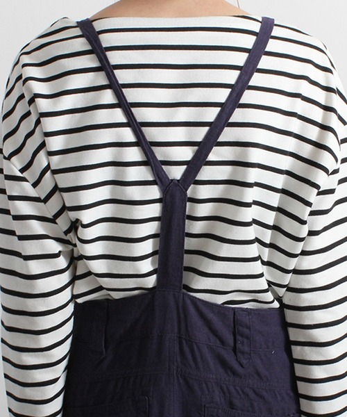 Fizz（フィズ）の「【Fizz/フィズ】　リネンレーヨンマキシ丈サロペットスカート（サロペット/オーバーオール・レディース・ベージュ/ネイビー/ブラウン・M）」の14枚目の写真