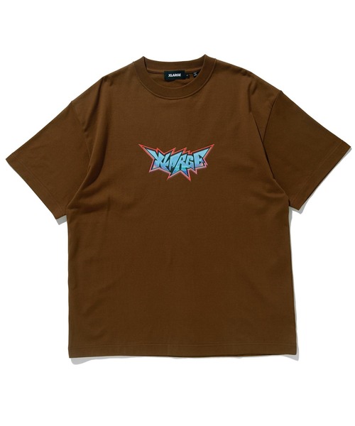 XLARGE（エクストララージ）の「BURNING MONSTER 1 S/S TEE（Tシャツ/カットソー・メンズ・ブラウン/ブラック/ホワイト・L/XL/M/S）」の4枚目の写真