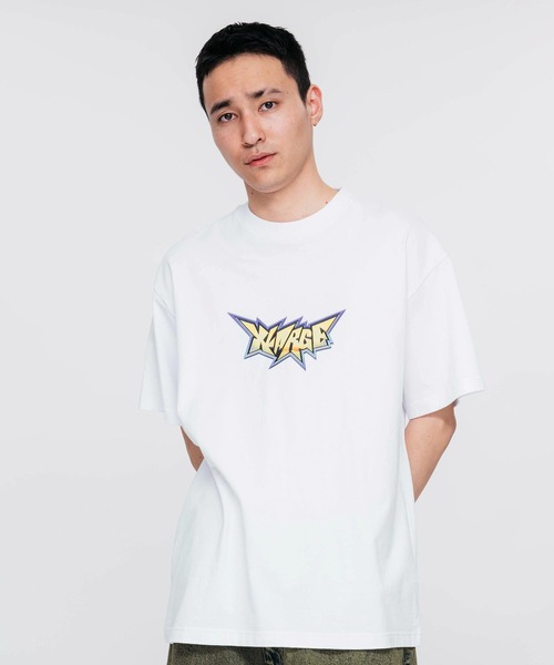 XLARGE（エクストララージ）の「BURNING MONSTER 1 S/S TEE（Tシャツ/カットソー・メンズ・ブラウン/ブラック/ホワイト・L/XL/M/S）」の9枚目の写真