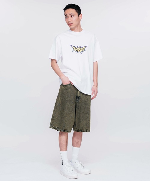 XLARGE（エクストララージ）の「BURNING MONSTER 1 S/S TEE（Tシャツ/カットソー・メンズ・ブラウン/ブラック/ホワイト・L/XL/M/S）」の12枚目の写真