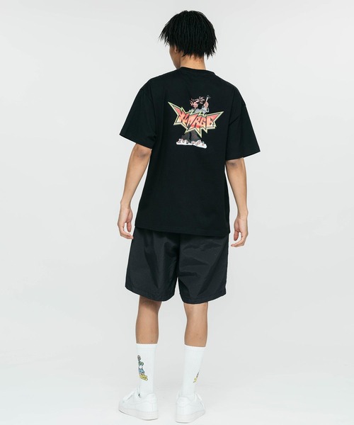XLARGE（エクストララージ）の「BURNING MONSTER 1 S/S TEE（Tシャツ/カットソー・メンズ・ブラウン/ブラック/ホワイト・L/XL/M/S）」の15枚目の写真