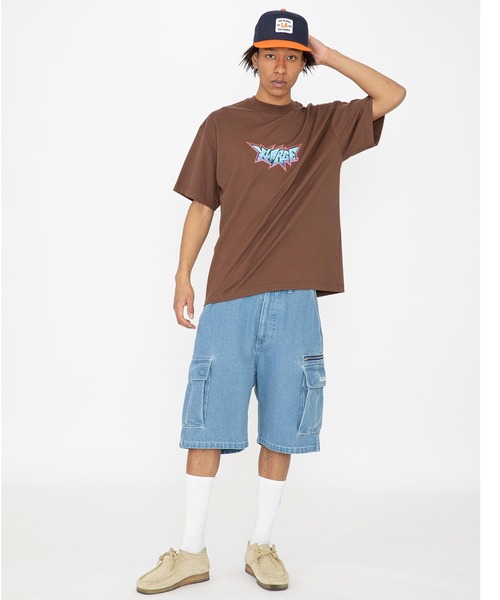 XLARGE（エクストララージ）の「BURNING MONSTER 1 S/S TEE（Tシャツ/カットソー・メンズ・ブラウン/ブラック/ホワイト・L/XL/M/S）」の17枚目の写真