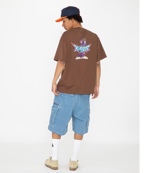 XLARGE（エクストララージ）の「BURNING MONSTER 1 S/S TEE（Tシャツ/カットソー・メンズ・ブラウン/ブラック/ホワイト・L/XL/M/S）」の18枚目の写真