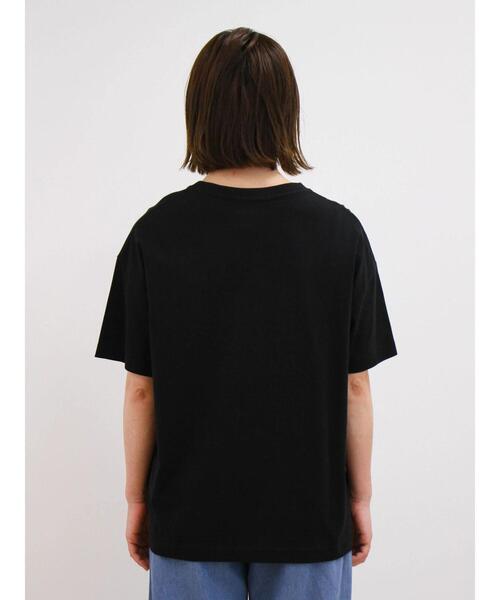 CRAFT STANDARD BOUTIQUE(クラフトスタンダードブティック)の「ワンポイント刺繍Tee(Tシャツ/カットソー・レディース・ホワイト/ブラック・M/L)」の7枚目の写真