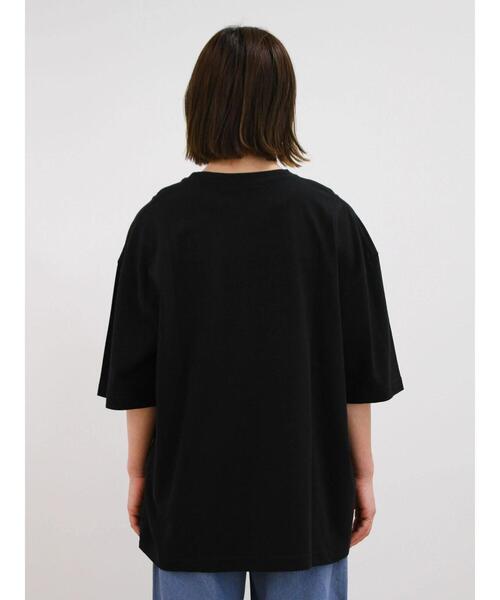 CRAFT STANDARD BOUTIQUE(クラフトスタンダードブティック)の「ワンポイント刺繍Tee(Tシャツ/カットソー・レディース・ホワイト/ブラック・M/L)」の10枚目の写真