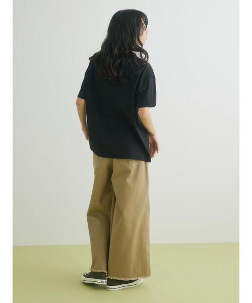 CRAFT STANDARD BOUTIQUE(クラフトスタンダードブティック)の「ワンポイント刺繍Tee(Tシャツ/カットソー・レディース・ホワイト/ブラック・M/L)」の20枚目の写真