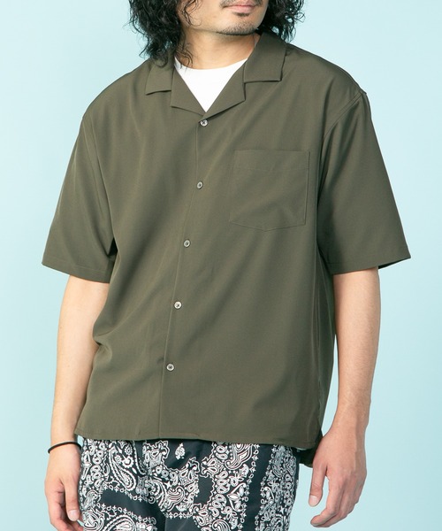 ブラウス シャツ 「ウォッシャブル」「接触冷感」「吸水速乾」「UV対策」ソフトタイプライタースタンドカラーロングシャツ レディース シャツ ノーカラー 接触冷感 UVカット レディース トップス 吸水