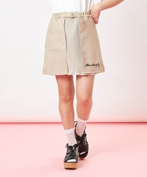 レイヤード風スカート