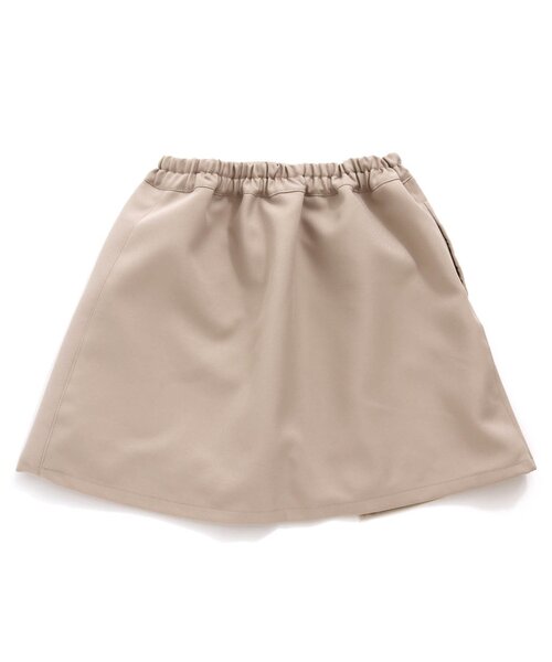 algy(アルジー)の「レイヤード風スカート(スカート・キッズ・ベージュ/ブラック/ミント・XX-SMALL/X-SMALL/SMALL/MEDIUM)」の17枚目の写真