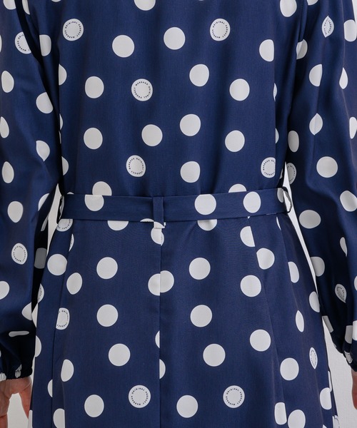 margaux（マルゴー）の「【KATHARINE ROSS】margaux dots simple one-piece（ワンピース・レディース・ネイビー・MEDIUM）」の11枚目の写真