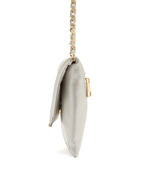 ROPE' PICNIC（ロペピクニック）の「チェーンショルダー付スクエアクラッチバッグ（ショルダーバッグ・レディース・シルバー/ブラック・FREE）」の5枚目の写真