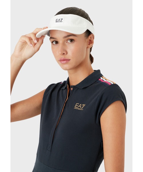 EMPORIO ARMANI EA7(エンポリオアルマーニイーエーセブン)の「【エンポリオ アルマーニ EA7】Tennis Club ドレス ストレッチコットン マイクロピケ(ワンピース・レディース・ネイビー・SMALL/MEDIUM/LARGE/X-SMALL)」の5枚目の写真