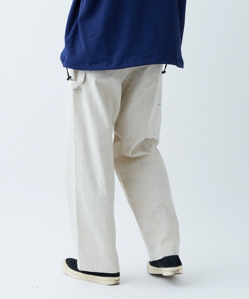 CIAOPANIC TYPY（チャオパニックティピー）の「TYPYDENIM綿麻デニムペインターパンツ（デニムパンツ・メンズ・ブラック/ネイビー/オフホワイト・MEDIUM/LARGE）」の13枚目の写真