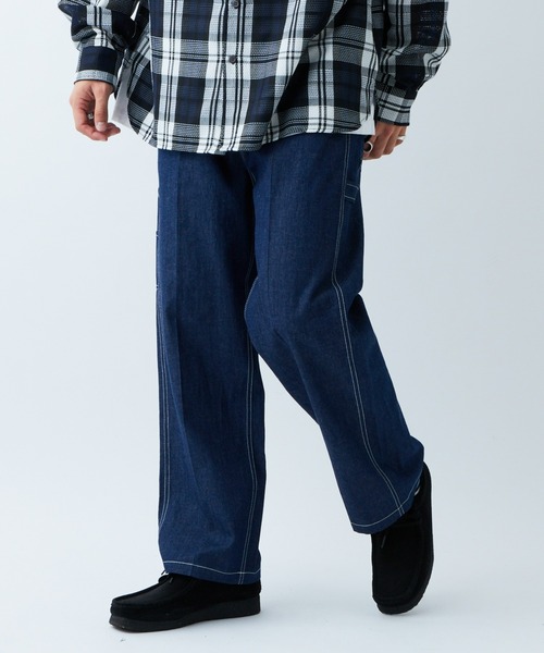 COMME des GARÇONS HOMME 綿麻デニムペインターパンツSS CIAOPANIC TYPY（チャオパニックティピー）の「TYPYDENIM綿麻