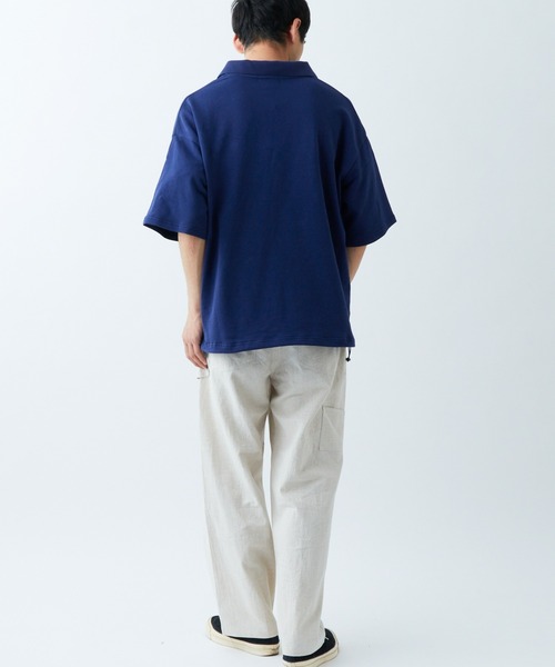 CIAOPANIC TYPY（チャオパニックティピー）の「TYPYDENIM綿麻デニムペインターパンツ（デニムパンツ・メンズ・ブラック/ネイビー/オフホワイト・MEDIUM/LARGE）」の17枚目の写真