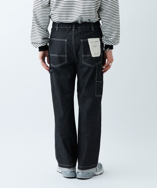 COMME des GARÇONS HOMME 綿麻デニムペインターパンツSS CIAOPANIC TYPY（チャオパニックティピー）の「TYPYDENIM綿麻