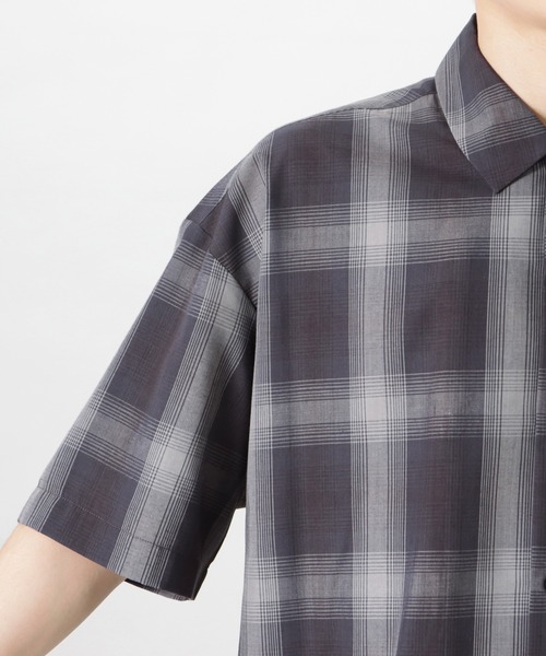Mossimo（モッシモ）の「mossimo モッシモ オンブレチェック半袖シャツ