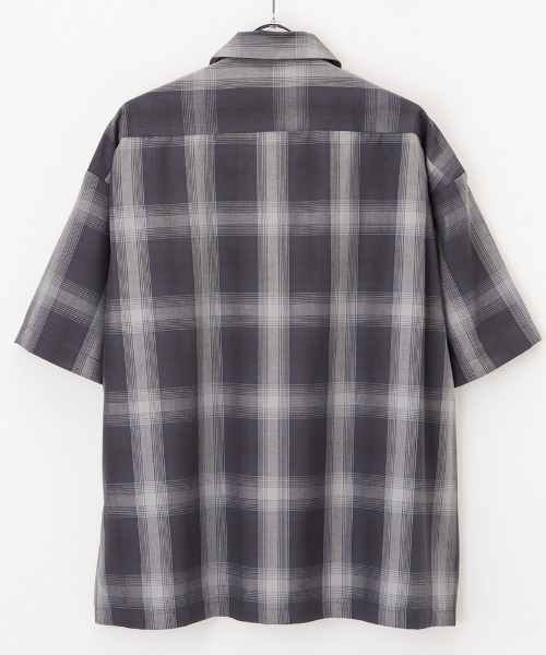 Mossimo（モッシモ）の「mossimo モッシモ オンブレチェック半袖シャツ