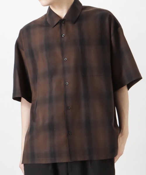 Mossimo（モッシモ）の「mossimo モッシモ オンブレチェック半袖シャツ