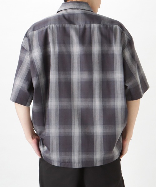 Mossimo（モッシモ）の「mossimo モッシモ オンブレチェック半袖シャツ