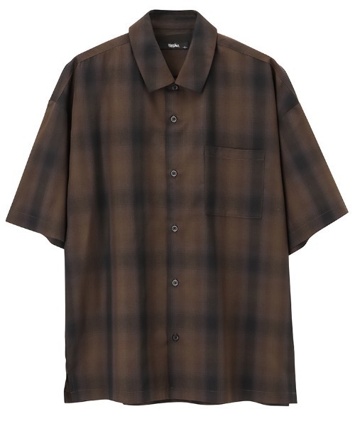 Mossimo（モッシモ）の「mossimo モッシモ オンブレチェック半袖シャツ