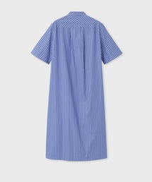 現行✨ ポールスミス スタンドカラー シャツワンピース ロング丈 ゆったり 38 美品】ポールスミス ロングシャツワンピース ストライプ 38 近年