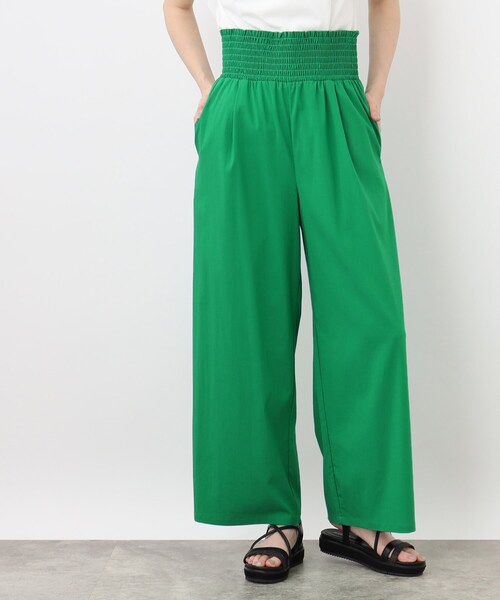 grove（グローブ）の「◆ひんやり＆らくちん着心地◎ウエストシャーリングパンツ（その他パンツ・レディース・ダークグリーン/ブラウン系/ブラック・02/03/01/05/04）」の21枚目の写真