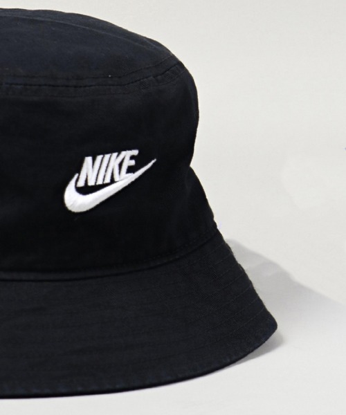 NIKE（ナイキ）の「【NIKE/ナイキ】刺繍ロゴバケットハット（ハット・メンズ・パープル/ブラック・ONESIZE）」の8枚目の写真
