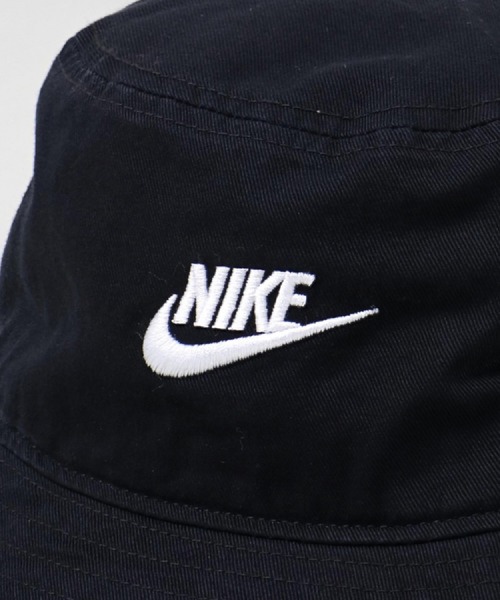 NIKE（ナイキ）の「【NIKE/ナイキ】刺繍ロゴバケットハット（ハット・メンズ・パープル/ブラック・ONESIZE）」の7枚目の写真