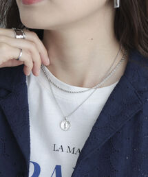 fredy emue | コイン×チェーン2連ネックレス(ネックレス)