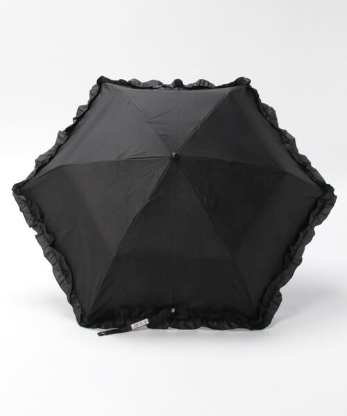 axes femme（アクシーズファム）の「ローズ柄晴雨兼用折傘（折りたたみ傘・レディース・ネイビー/キナリ・FREE）」の4枚目の写真