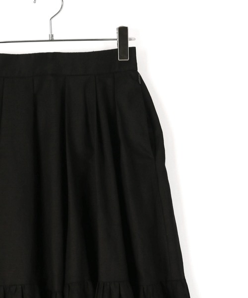 ADAM ET ROPE'(アダムエロペ)の「【WEB限定(一部店舗展開あり)】リネンフレアスカート(スカート・レディース・ブラック/ベージュ/ピンク/ブルー・FREE)」の12枚目の写真