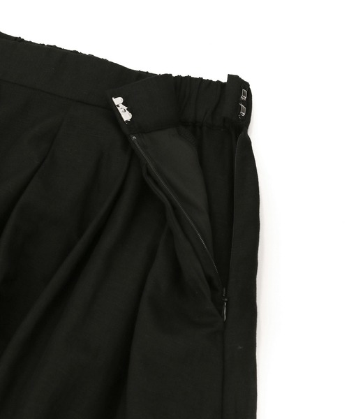 ADAM ET ROPE'(アダムエロペ)の「【WEB限定(一部店舗展開あり)】リネンフレアスカート(スカート・レディース・ブラック/ベージュ/ピンク/ブルー・FREE)」の9枚目の写真