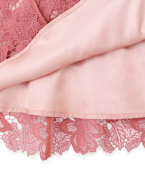 PROPORTION BODY DRESSING(プロポーションボディドレッシング)の「メッシュフラワーケミカルレースフレアスカート(スカート・レディース・ネイビー/オフホワイト/ピンク・SMALL/MEDIUM/X-SMALL)」の8枚目の写真