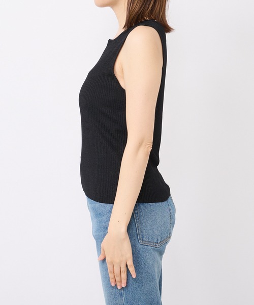 RIVE DROITE（リヴドロワ）の「メタリックリブニット（タンクトップ・レディース・ブラック/シルバー/ゴールド・FREE）」の22枚目の写真