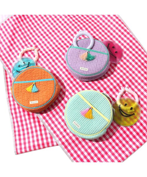 Ampersand（アンパサンド）の「ICE RING ヌビポーチ（ポーチ・キッズ・ミント/オレンジ/ラベンダー・MEDIUM）」の16枚目の写真