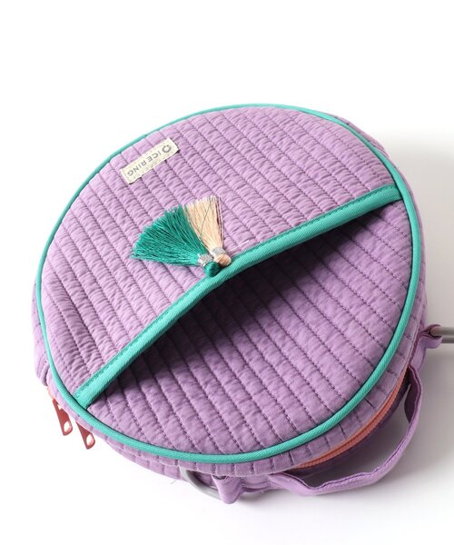 Ampersand（アンパサンド）の「ICE RING ヌビポーチ（ポーチ・キッズ・ミント/オレンジ/ラベンダー・MEDIUM）」の12枚目の写真