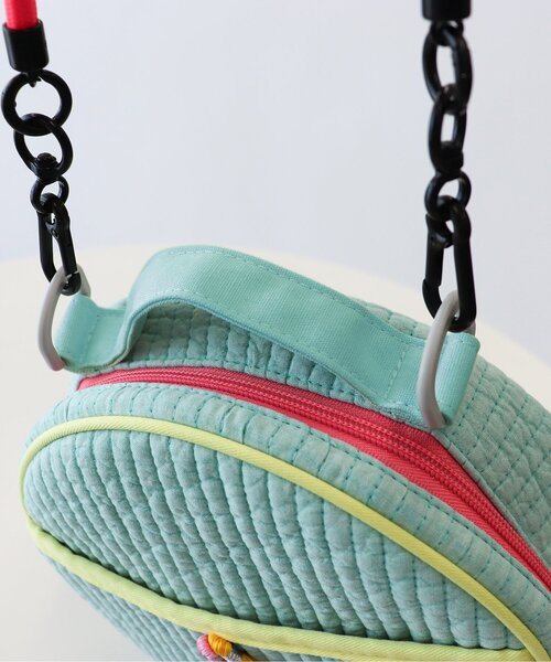 Ampersand（アンパサンド）の「ICE RING ヌビポーチ（ポーチ・キッズ・ミント/オレンジ/ラベンダー・MEDIUM）」の5枚目の写真